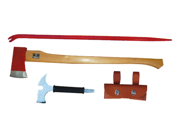 消防斧、套、铁铤